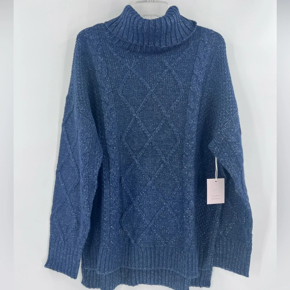 LC Lauren Conrad turtleneck sweater new XL - Picture 1 of 14